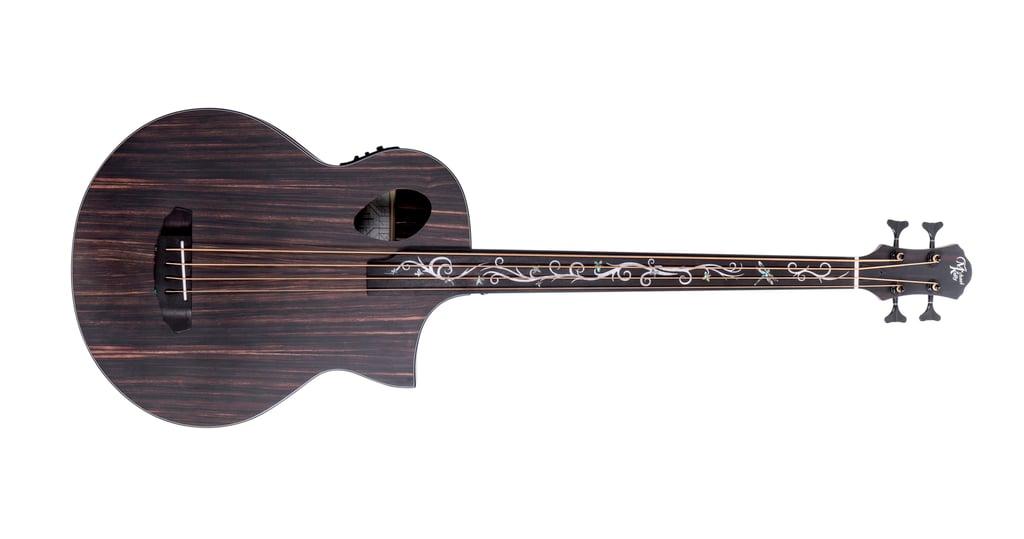 Dragonfly Port 4 Java Ebony Fretless Front