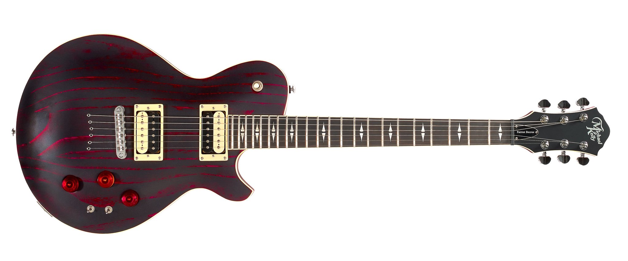 Patriot Decree SB Open Pore Cherry Red FRONT