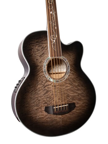 Dragonfly 5 Fretless Front Close