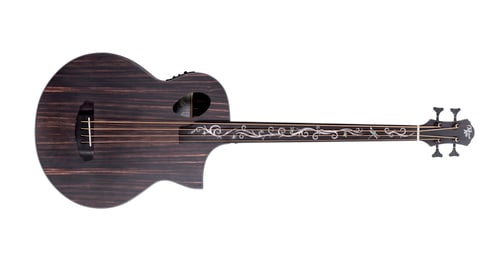 Dragonfly Port 4 Java Ebony Fretless Front
