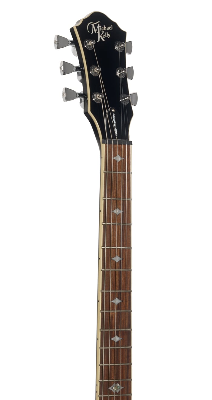 BLUE FADE FRONT ANGLE NECK