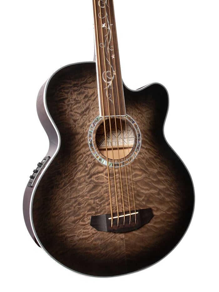 Dragonfly 5 Fretless Front Close