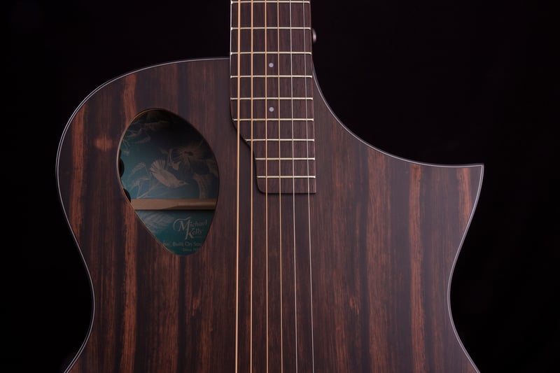 Forte Exotic Java Ebony Port Closeup