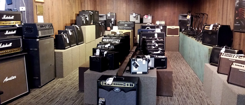 Amps at Arthur's Music Store in Indianapolis, IN