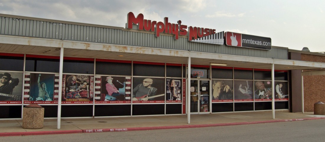 Murphy's Music guitar store in Irving, TX