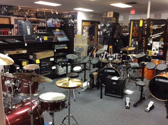 Instruments and accessories at Morgenroth Music in Missoula, MT