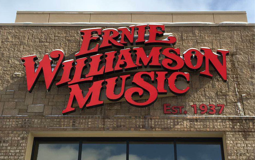 Ernie Williamson Music storefront
