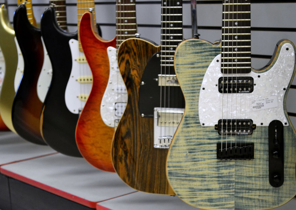King Music Inc's stock of Michael Kelly 1950s and 1960s electric guitars
