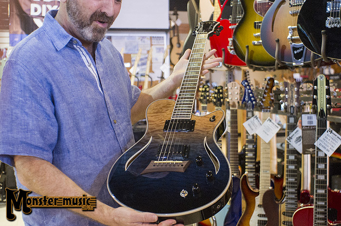 Michael Kelly Patriot Hybrid acoustic-electric guitar at Monster Music