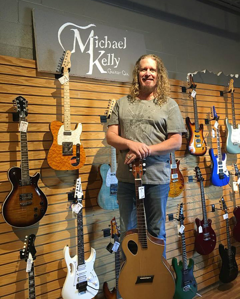 Michael Kelly Triad Port Acoustic guitar at Unga Bunga Music
