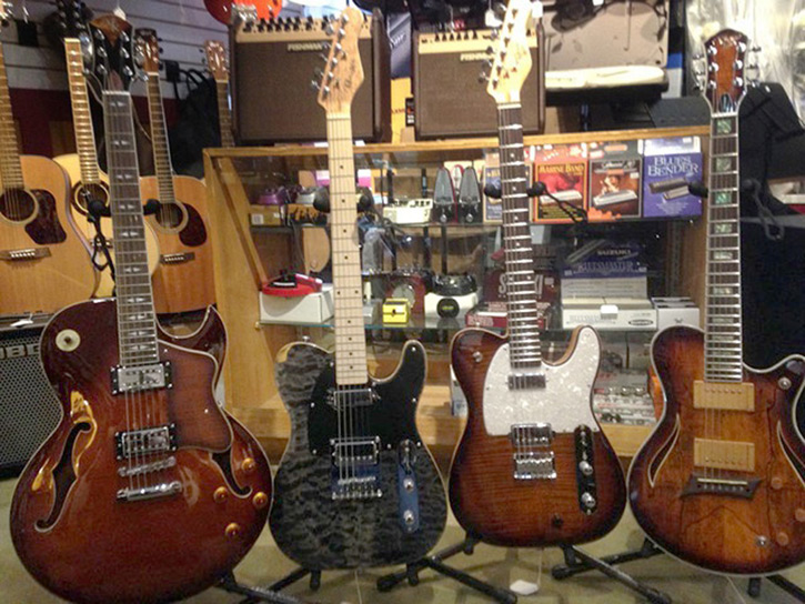 Michael Kelly 1950s electric guitars and hybrid guitars at Warren's Music