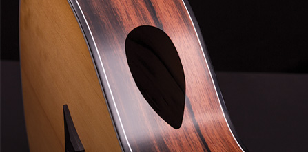 torrefaction side soundport acoustic guitar